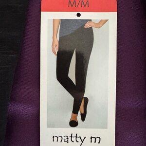 Matty M Black Leggings Size M
